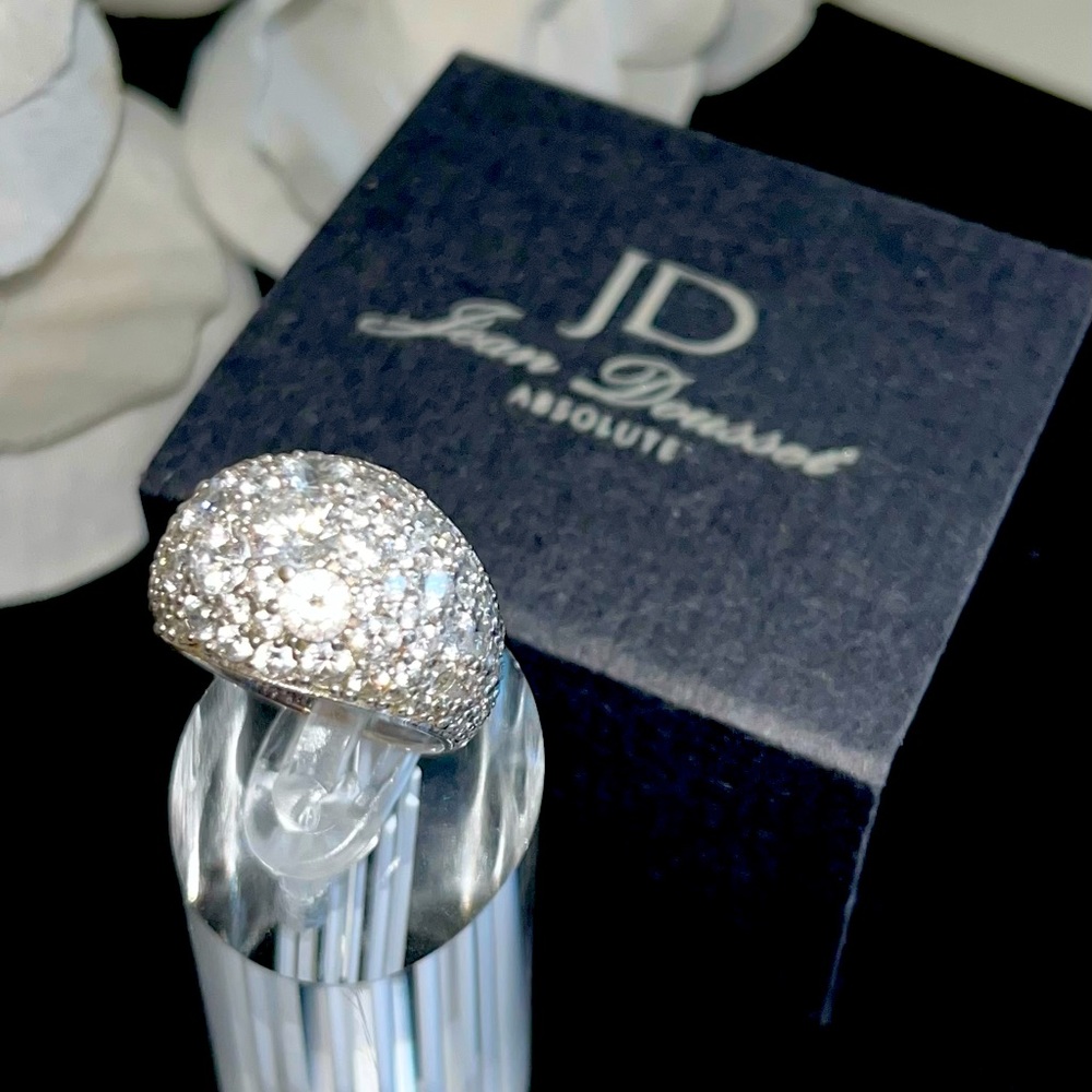 NIB Jean Dousset Pave Dome Ring - Picture 5 of 11